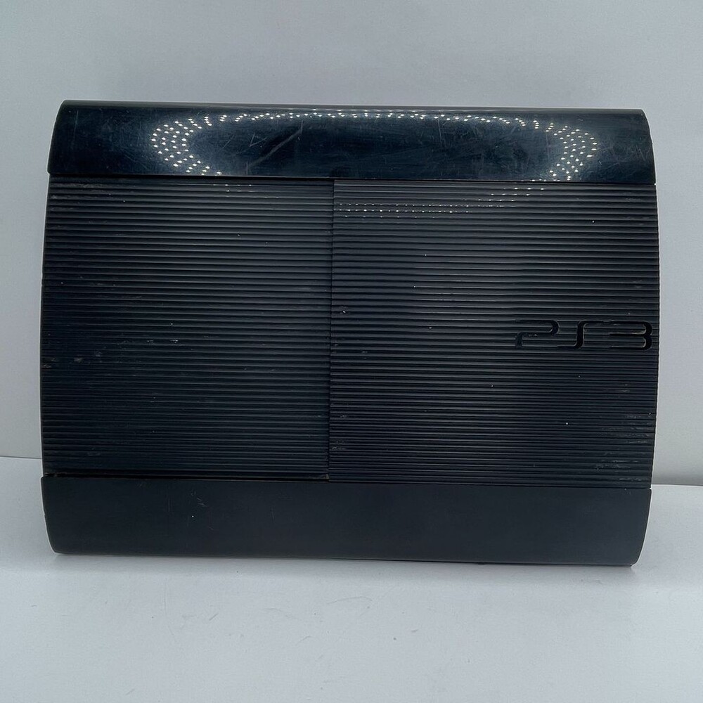 Black Sony PlayStation 3 Super Slim CECH-4001B Blu-ray Console Only